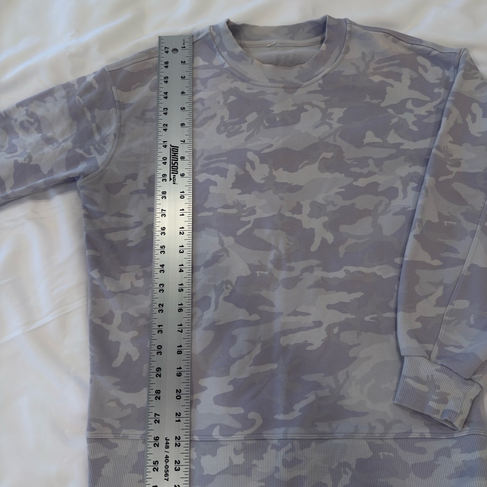 Lululemon Perfectly Oversized Crew Incognito Camo
